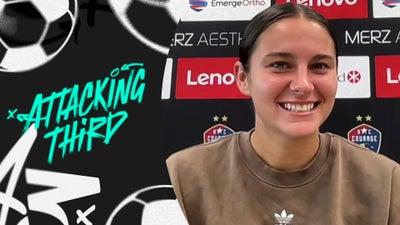 Malia Berkely On Recent Performances, Martial Arts Influence & Upcoming Match Against Bay FC - Attacking Third